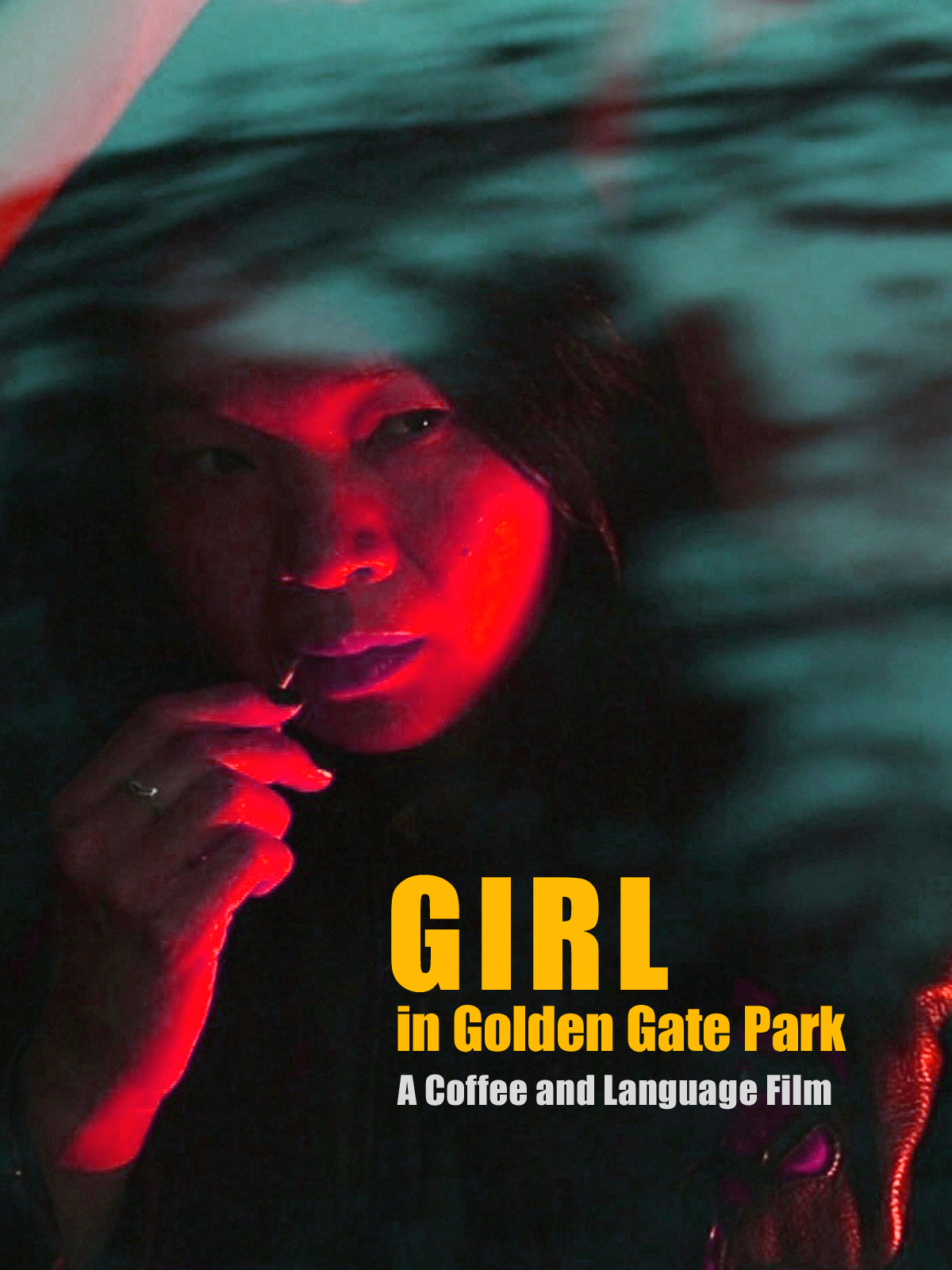 Girl in Golden Gate Park постер