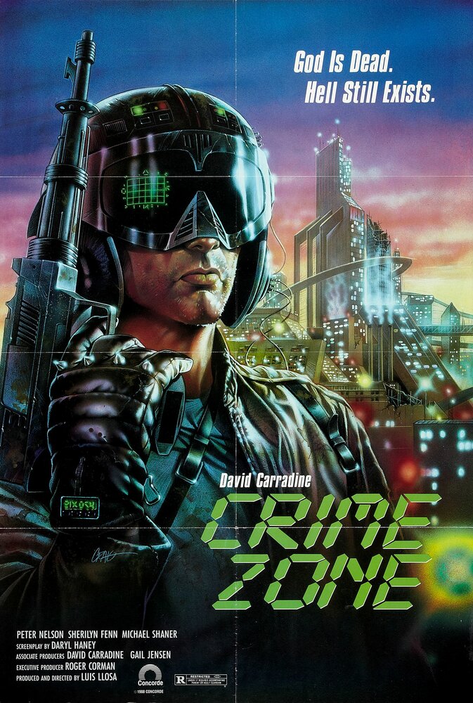 Криминальная зона (1988) постер