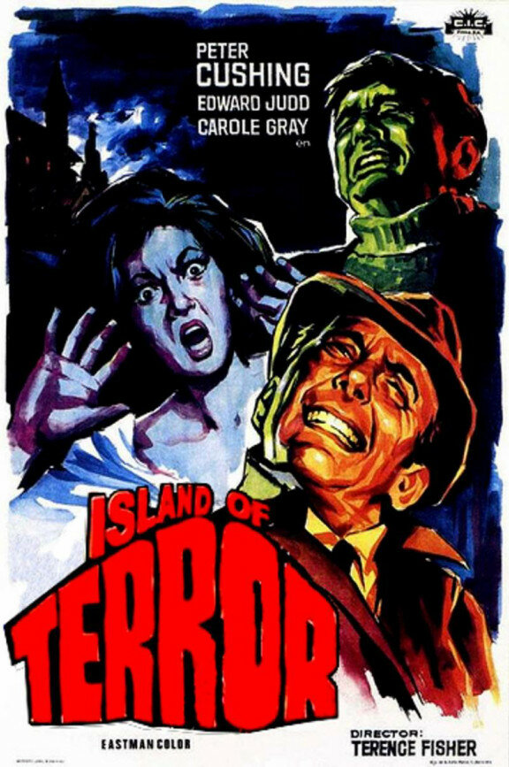 Остров террора (1966) постер