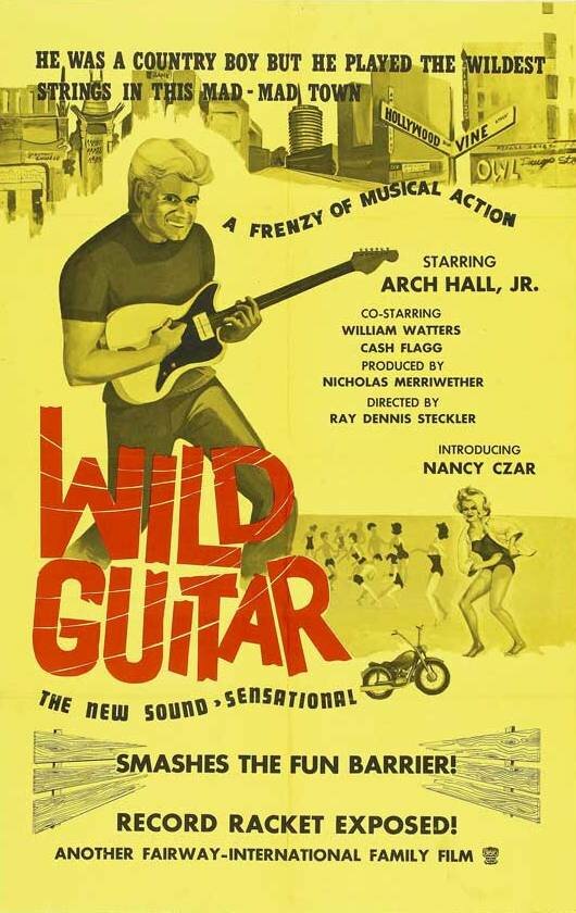 Дикая гитара (1962) постер