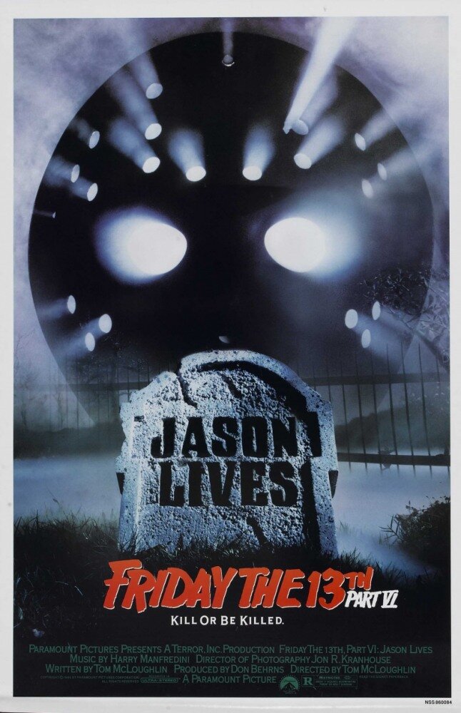 Пятница 13-е – Часть 6: Джейсон жив! (1986) постер