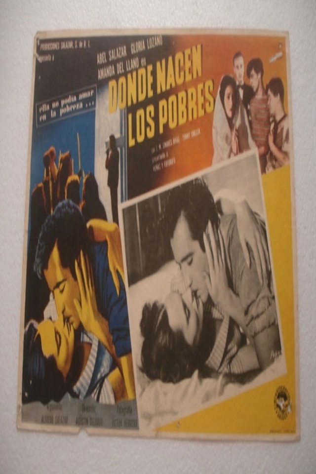Donde nacen los pobres (1950) постер