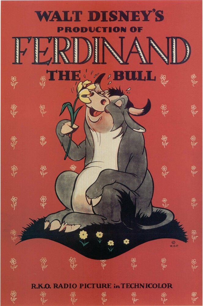 Бык Фердинанд (1938) постер